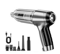 DHsdlpLU Soupape d'air comprimé 3 en 1 aspirateur avec 2 réglages de Vitesse, Rechargeable Via Type-C, souffleur d'air à Longue durée de Vie,D