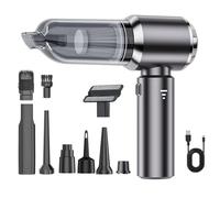 DHsdlpLU Soupape d'air comprimé 3 en 1 aspirateur avec 3 réglages de Vitesse, Rechargeable Via Type-C, souffleur d'air à Longue durée de Vie,D