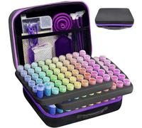 DHSDONLINE Diamond Painting Kit d'accessoires de peinture diamant 240 compartiments, boîte de rangement, kit d'outils avec stylo pour peinture diamant, perles, strass et diamants 5D