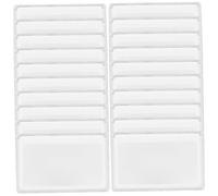 DHSKFUA 20pcs Page Transparente Magnificateur Ultra Thin PVC Magnifing Lens pour Les Seniors LightMark Maginier pour Un grossissement de Lecture Pratique pour Les Livres et Les journaux Progress