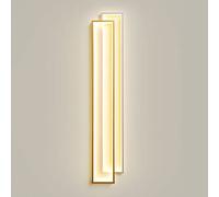 DHSKFUA Applique murale moderne LED - Support mural - Lumière géométrique linéaire - Éclairage mural minimaliste pour salon chambre à coucher - Inconvénients - Couloir - Décoration de la maison