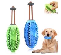 Distributeurs de Friandises Interactifs pour Chien, Balle Chien Indestructible Jouet Balles Chiens en Caoutchouc Naturel pour Soins Dentaire pour Chiots Petits Chiens (6cm)