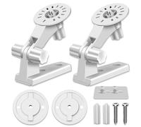 DHSWNNG Support mural pour caméra de sécurité avec angle réglable avec base pour appareil photo, support plafond avec crochet auto-adhésif, rotation à 180 degrés, compatible TP-Link Tapo