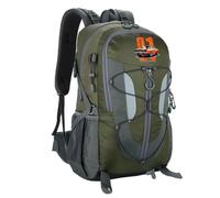 DHUAOPCK Sac à dos de randonnée Hazzard G.e.ner.al L.ee Car, Sac à dos étanche pour voy.age quotidien, Sac à dos de jour réfléchissant 35L pour randonnée camping voy.age, randonnée(Dark Green)