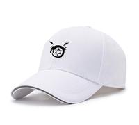 DHUAOPCK Unisexe Casquette Réglable Fullmet-al Alchemi-st, Chapeau de Baseball Stylée avec Visière, Casquette de Golf Sun Protection Réglable, Unisexe(White)