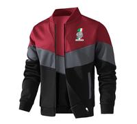 DHUAOPCK Veste Softshell Imperméable Pour Ca-giva, coupe-vent imperméable légère pour le sport, Idéal pour les voyages imperméables et vestes de, travail(Red,2XL)