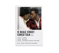 DHUQWEYWQEB Poster If Beale Street Could Talk1 - Impression sur toile vintage - Esthétique - Décoration d'intérieur pour salon, chambre à coucher - 40 x 60 cm - Style sans cadre