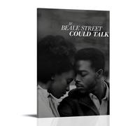 DHUQWEYWQEB Poster If Beale Street Could Talk2 - Impression sur toile vintage - Esthétique - Décoration d'intérieur pour salon, chambre à coucher - 30 x 45 cm - Style cadre