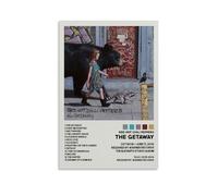 DHWDPO Poster de l'album Red Hot Chili Peppers The Getaway sur toile pour décoration murale d'intérieur, salon, chambre à coucher, 30 x 45 cm, sans cadre