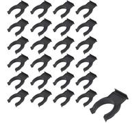 DHWEKU 24 Pièces Clip Plinthe, Clips de Plinthe de Cuisine,Clip de Panneau de Bain, Clips de Fixation de Plinthe de Cuisine,Clip pour Plinthe Cuisin,pour Canapés,Tables,Lits,Armoires,Meubles TV