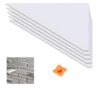 DHWEKU 5 Pièce Sac de Mortier, Sac de Coulis, Sac de Scellant de Ciment, Poche à Jointer, Sacs de Coulis Professionnels, avec 1pc Grattoir à Couture en Silicone,pour Joints et Sceller,Blanc