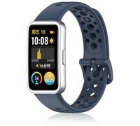 DHWGang Bande de Silicone Compatible avec Huawei Band 10 9 8 Bracelet, Sportif, Doux, Trou d'aération Design, Smartwatch Bracelets de Remplacement