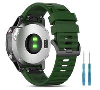 DHWGang Bracelet en Silicone Compatible avec Fenix 8 47mm/7/7Pro/6/6Pro/5/Fenix E/EPIX 2, 22mm