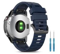 DHWGang Bracelet en Silicone Compatible avec Fenix 8 47mm/7/7Pro/6/6Pro/5/Fenix E/EPIX 2, 22mm