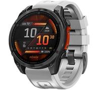 DHWGang Bracelet QuickFit 26mm Compatible avec Fenix 5X/5X Plus/6X/6X Pro/7X/7X Pro/Fenix 8 51MM, Bracelet en Silicone pour Quatix 8 51mm/ Tactix 8 Solar 51mm