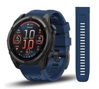 DHWGang Bracelet QuickFit 26mm Compatible avec Fenix 5X/5X Plus/6X/6X Pro/7X/7X Pro/Fenix 8 51MM, Bracelet en Silicone pour Quatix 8 51mm/ Tactix 8 Solar 51mm