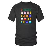 DHXKLCF 7 Eleven PAC Man Shirt T-SHIRTBlackL