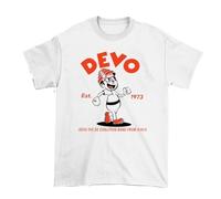 DHXKLCF Hot Devo The De Evolution Band from Ohio 1973 Shirt Cotton ShirtWhite3XL