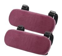DHYUACN Accoudoir De Chaise Coussin Coussin d'accoudoir Doux for Ordinateur de Jeu, 2 pièces, Coussin coude en Mousse PP Souple, Housse Repose-Bras(Purple-2PCS)