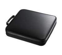 DHYUACN Coffret Rangement DVD 160 Grande capacité DVD CD Sac de Rangement Portable Ganizer Support Pochette étui Film Disque présentoir Meubles Maison BibliothèQue Maison