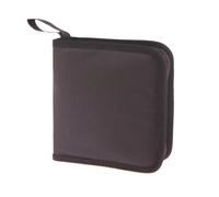 DHYUACN Coffret Rangement DVD 1Pc 40 tablettes CD DVD disques Oxford Sacs à Main Mallette de Rangement CD/DVD étui Organisateur Support livret BibliothèQue Maison(Black)