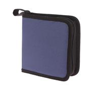 DHYUACN Coffret Rangement DVD 1Pc 40 tablettes CD DVD disques Oxford Sacs à Main Mallette de Rangement CD/DVD étui Organisateur Support livret BibliothèQue Maison(Blue)