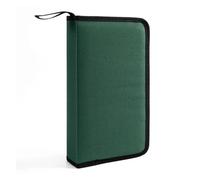 DHYUACN Coffret Rangement DVD Sac for CD en Tissu Oxford 80 pièces, Sac for de Voiture, for DVD, Stockage, Support Protection Contre la poussière for BibliothèQue Maison(Green)