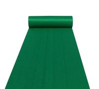 DHYUACN Tapis D'AlléE pour Mariage Tapis de Couloir Long Vert épais, for scène extérieure, Bienvenue, célébration Mariage, activités d'exposition(1.5m x 10m)