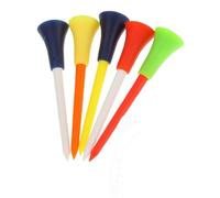 DHYUACN Tee De Golf Tees de Golf 83 mm, Coussin en Caoutchouc, Porte-balles Plastique, Accessoires, 10 à 40 pièces, Couleur aléatoire(30 Pieces)