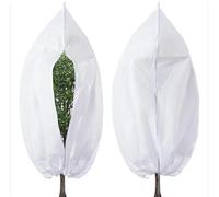 DHYUACN Voile d'Hivernage - Protection Contre Le Gel pour Lot de 3 Housses Protection Hivernales for Plantes, Arbres et arbustes, Les protégeant du Gel des Petites Jardin(80x120cm)