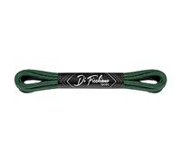 Di Ficchiano Lacets ronds hydrofuges et résistants à la déchirure Ø 2-3 mm en coton fin/ciré pour costume d'affaires et chaussures en cuir I Élégantes longueurs 45-120 cm, vert foncé, 75 cm / ø 2 mm