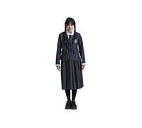 Chaks – Déguisement Mercredi Addams femme – Uniforme Nevermore officiel (veste, chemisier, jupe) M