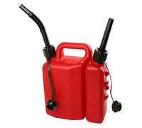 Di Martino Double Réservoir + 1.5 L. 1 Bec Verseur Flexible. 1 Bec Verseur Rigide. Bidon D´essence 3.5l