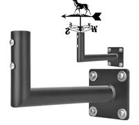 di montaggio da tetto per banderuola, realizzata in acciaio con fori angolari preforati support per tetto Weathervane, Staffe di montaggio Weathervane per tetti | Rack di montaggio per antenna