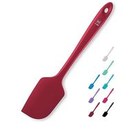 DI ORO® - Grande spatule de cuisine en silicone - Spatule maryse silicone résistante à 315 ºC - Design sans coutures - Silicone professionnel antiadhésif avec âme en acier inoxydable