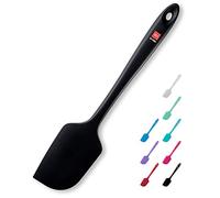 DI ORO® - Grande spatule de cuisine en silicone - Spatule maryse silicone résistante à 315 ºC - Design sans coutures - Silicone professionnel antiadhésif avec âme en acier inoxydable