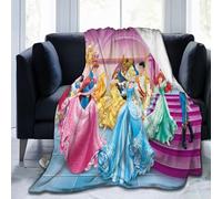 Di-Sn-Ey Princess Couverture Pour Enfants Assortiment De Motifs Et De Couleurs En Microfibre Légère
