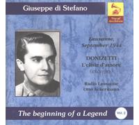 Di Stefano, Giuseppe - Beginning of a Legend: L'Elisir D'Amore