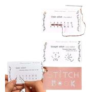 DI Y Creative Minis Sewing Book Elevate Your Sewing Skills, Apprenez Diverses Techniques De Broderie, Parfait Pour Les ArtisansS Passionnés, Livres De Couture Pour Débutants, Livre De Broderie
