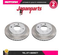 DI010C Paire De Disques De Frein Avant (MARQUE-JAPANPARTS)