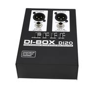 DI20 Sound Active Box Professional 2 canaux Box / Splitter pour Stage Studio Convertit un son asymétrique en son équilibré