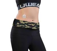 Dia-BellyBand - Ceinture abdominale pour pompe à insuline avec ouvertures pour tubulures - Pour enfants et adultes diabétiques. Pochette idéale pour sport et voyages. (XL (102-112 cm))