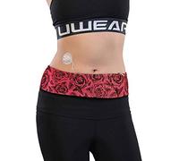 Dia-BellyBand - Ceinture pour pompe à insuline avec ouvertures pour tubulures à porter sur les hanches- Pour enfants et adultes diabétiques. Idéale pour sport et voyages. (M (82-92 cm))