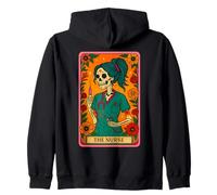 Dia De Los Muertos Carte de Tarot Infirmière La Lorona Sweat à Capuche
