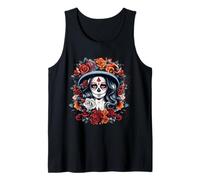 Dia de Los Muertos Chemise Femme La Catrina Jour des Morts Débardeur