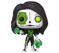 Dia De Los Muertos Dc Vert Lantern (Jessica Cruz) Pop Heroes #411 Vinyl Figurine