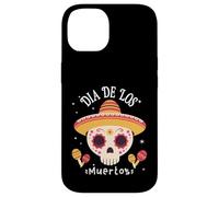 Dia De Los Muertos Figurine Jour des Morts Coque pour iPhone 14