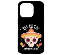 Dia De Los Muertos Figurine Jour des Morts Coque pour iPhone 15 Pro