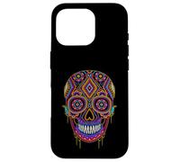 Dia de Los Muertos Floral Sugar Skull Mexico Day of The Dead Coque pour iPhone 16 Pro