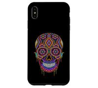 Dia de Los Muertos Floral Sugar Skull Mexico Day of The Dead Coque pour iPhone XS Max
